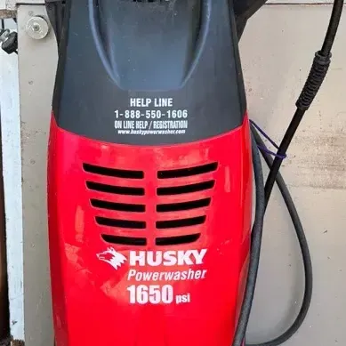 Husky Power Washer 1650 Psi