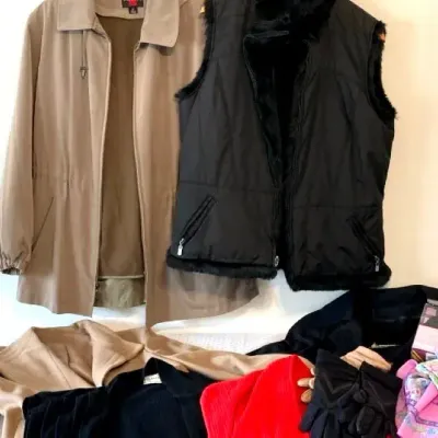 Women's London Fog Coat, Evan-Picone Sweaters, Gloves, Scarves, & More!