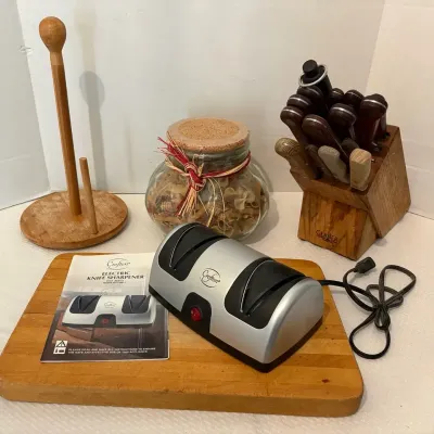 Knife Set, Sharpener & More