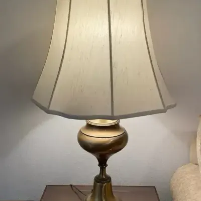 Vintage Stiffel Brass Table Lamp