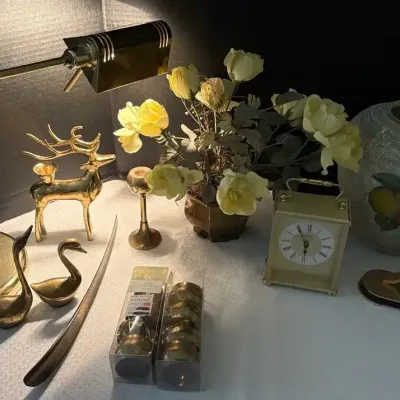 Brass & Brass Like Decor
