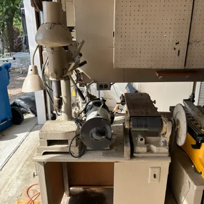 Buffalo Drill Press, Bench Grinder, Belt Sander 