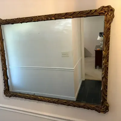 Large Gold Mirror