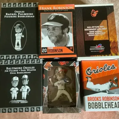 Baltimore Orioles Bobbleheads & Replica Sculpture