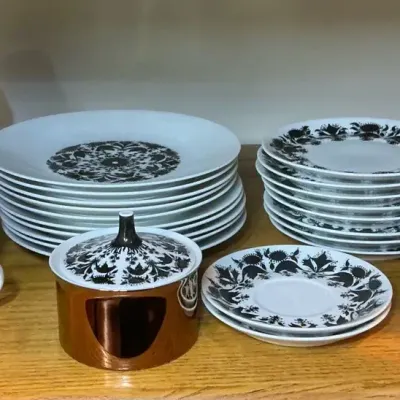 Rosenthal Hilton Cup, Saucers, & Plates 
