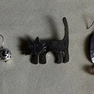 Silpada Earrings And Pin