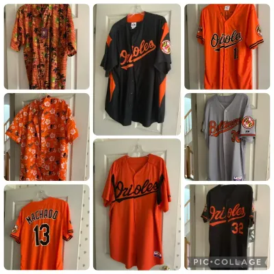Baltimore Orioles Jerseys & Hawaiian Shirts size 48 & XL