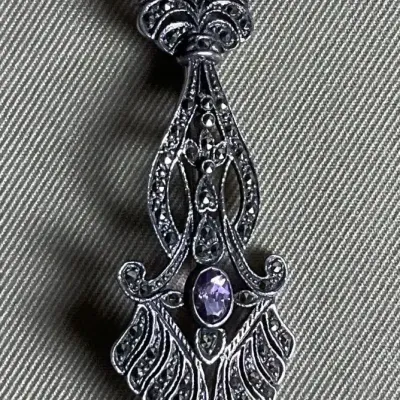 Vintage Sterling Silver Broach 