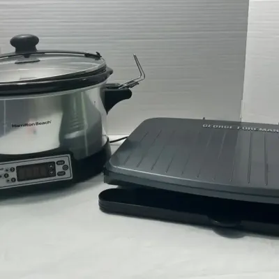 Slow Cooker & George Foreman Grill 