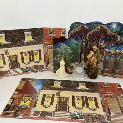 Christmas Nativity & Colonial Village Displays