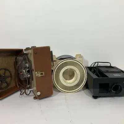 Keystone Sixty And Vivitar Projectors