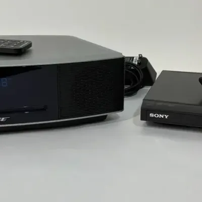 Bose Wave Music System IV and Sony DVD Player