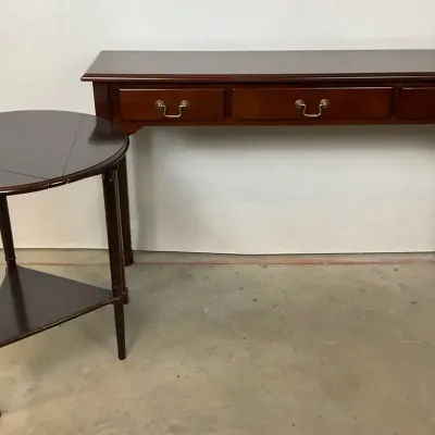 Console Table & Drop Leaf Accent Table