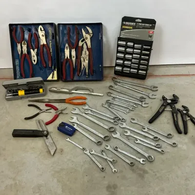 Husky Socket Set, Wrenches & Hand Tools