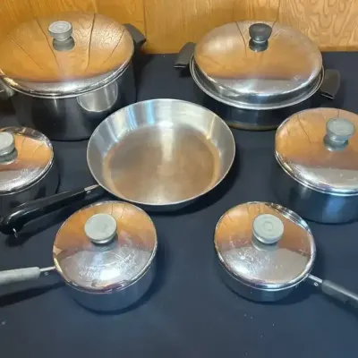 Revere Ware Stainless Steel Cookware Collection – Pots, Pans