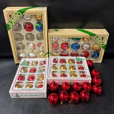 “Pyramid” & “Essex Frankie Company” Multi-color Ornaments