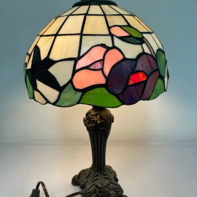 Tiffany Style Stained Glass Lamp