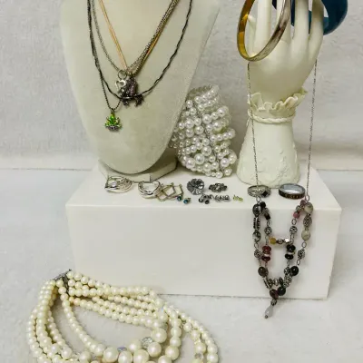 “Monet” Silver-Tone Bracelet And More Fashion Jewelry