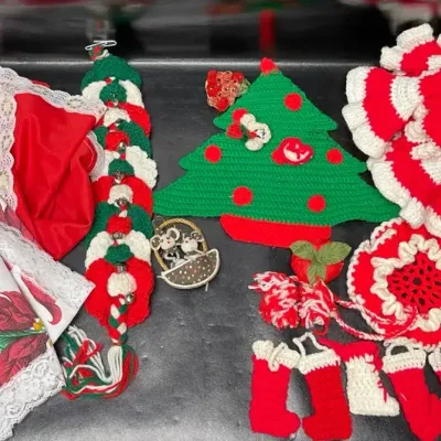Crocheted Christmas Decor and More