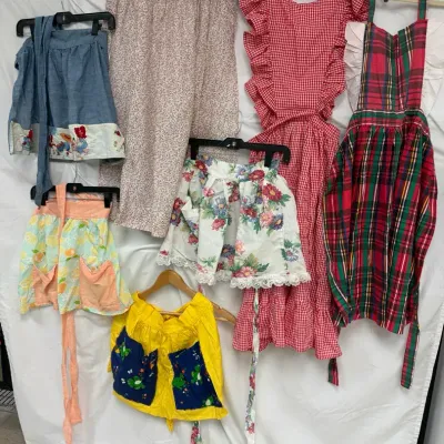 Vintage Apron & Household Linen Collection 