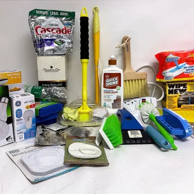 Household Cleaning and Hardware Essentials 