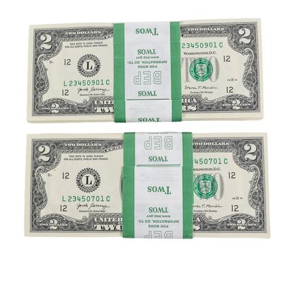 Sale Photo Thumbnail #20: (2) 2017-A $2 Dollar BEP Packs w Sequential Bills