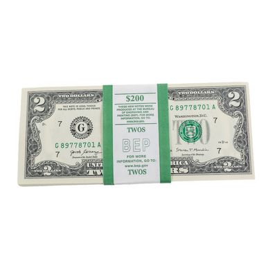 Sale Photo Thumbnail #10: 2017-A $2 Dollar BEP Pack (100) Sequential FRN $2