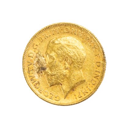 Sale Photo Thumbnail #35: 1911 UK George V 22ct Sovereign Gold Coin