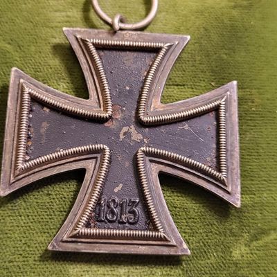 1939 Iron cross medal 1st class? 1813 on reverse