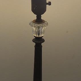 art deco 1929 mutual sunset lamp co bronzed buffet table