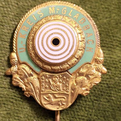 german shooting club stickpin 1920-30's