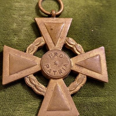 Pro Patria Austria 1914-18 medal honor militaria