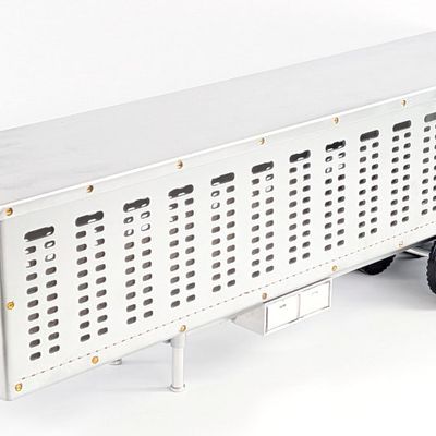 Vern White Custom Cattle Semi Trailer