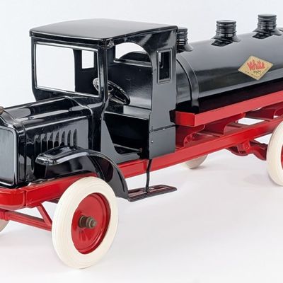 Restored Kelmet White "Big Boy" Tank Truck