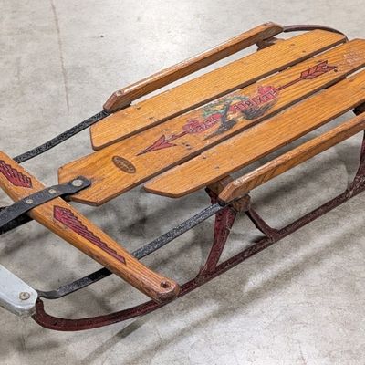 Antique Flexible Flyer Sled