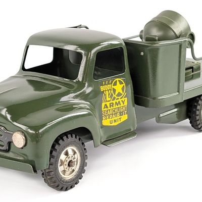 Buddy L Army Searchlight Repair-It Unit Truck