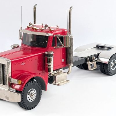 M&J Custom Peterbilt Semi Truck - Red