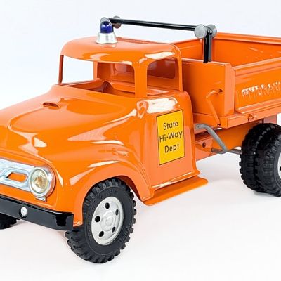 Restored Tonka State Hi-Way Dept. Hydraulic Dump Truck