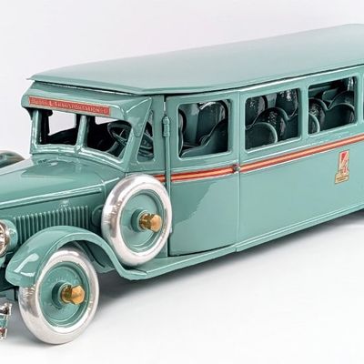 Restored Buddy L Transportation Co. Passenger Bus