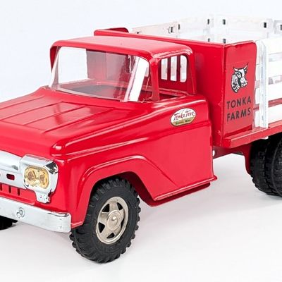 Restored Tonka Farms Stake Bed Truck