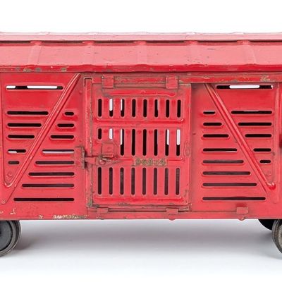 Original Buddy L Outdoor Railroad Cattle Car
