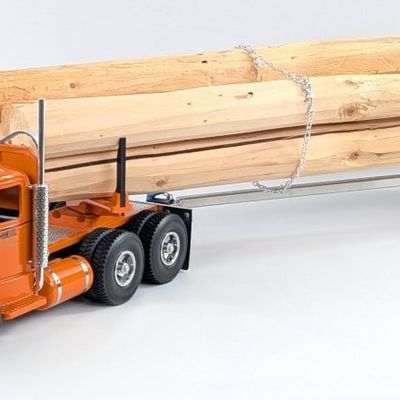 Fred Thompson Smith Miller L Mack Log Hauler Truck