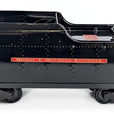 Restored Buddy L Outdoor Railroad Train Tender