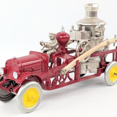 Kenton Cast Iron Fire Pumper Truck
