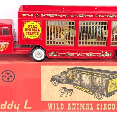 Buddy L No. 5477 Wild Animal Circus Truck w/ Box
