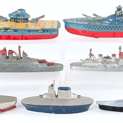 Vintage Tin and Die-Cast Ships