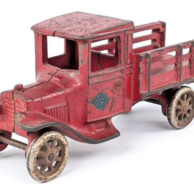 Arcade Cast Iron Ford Stake Bed Truck
