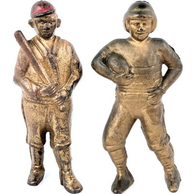 AC Williams Baseball and Football Player Banks