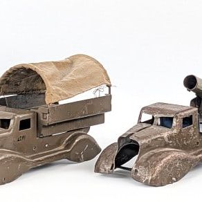 (4) Marx Military Vehicles