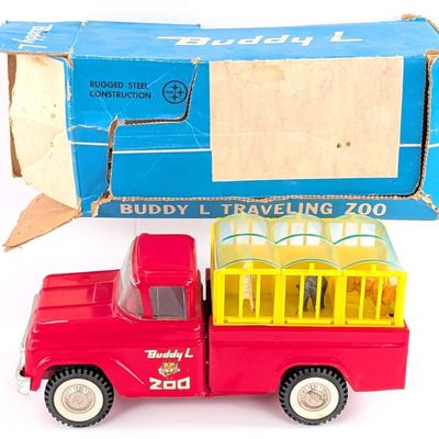 Buddy L No. 5420 Traveling Zoo Truck w/ Box